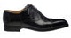 Mens Black Italian Alligator Shoes Ferrini Cap Toe Shoe