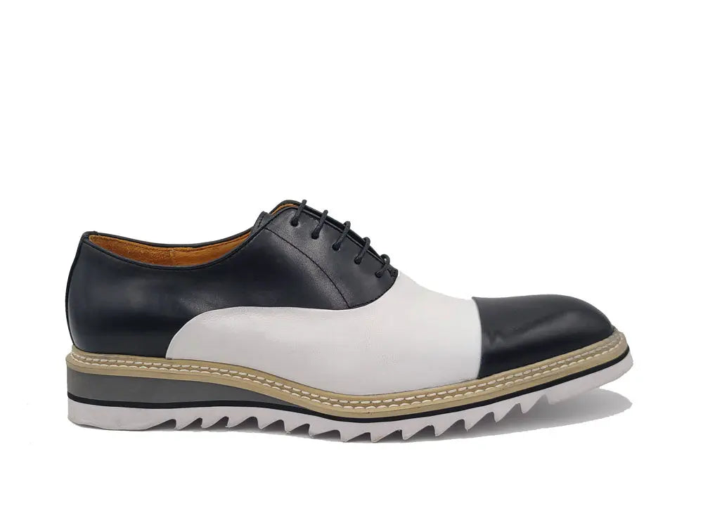 Carrucci Cap Toe Brogue Oxford - 7.5