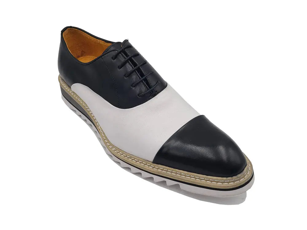 Carrucci Cap Toe Brogue Oxford - 7.5