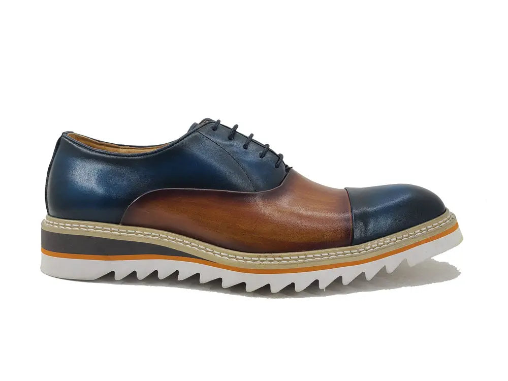 Carrucci Cap Toe Brogue Oxford - 7.5
