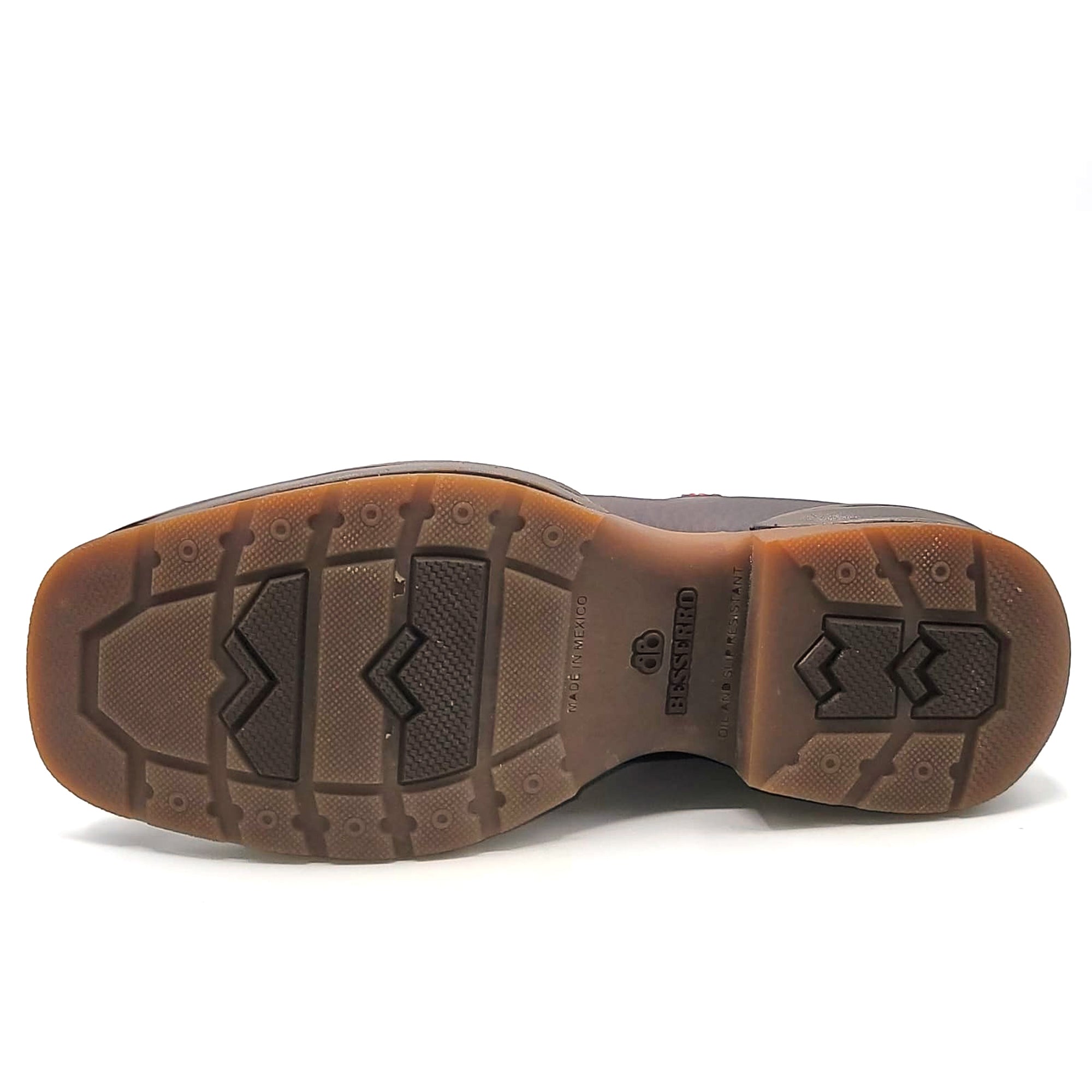 Square Toe Brown Short Cowboy Boots - Brown