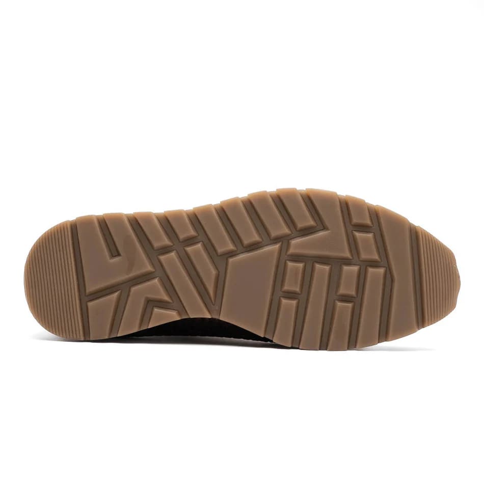 Marco Di Milano Roma Men's Shoes Brown Woven Calfskin / Genuine Caiman Crocodile Fashion Sneaker - 8