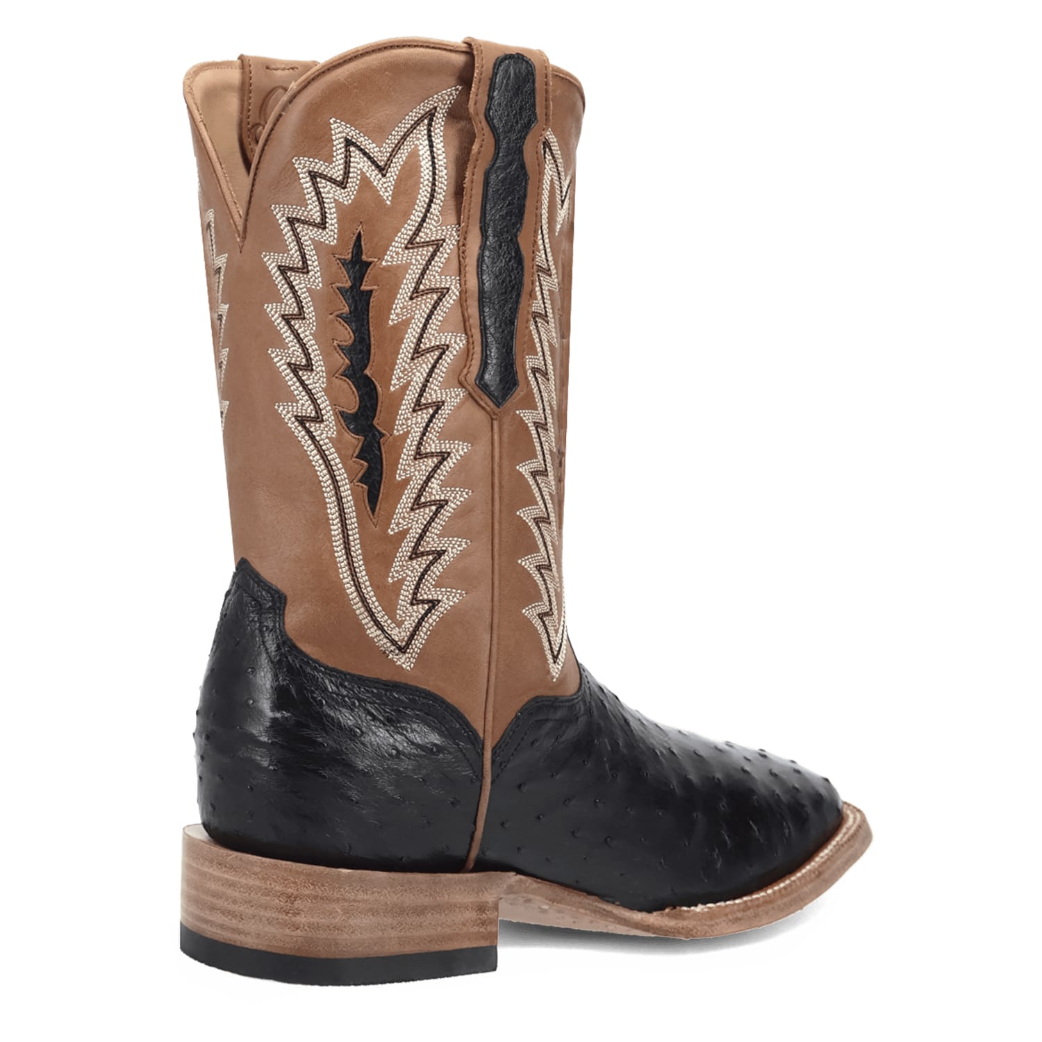 BRANNAN FULL QUILL OSTRICH BOOT - 8
