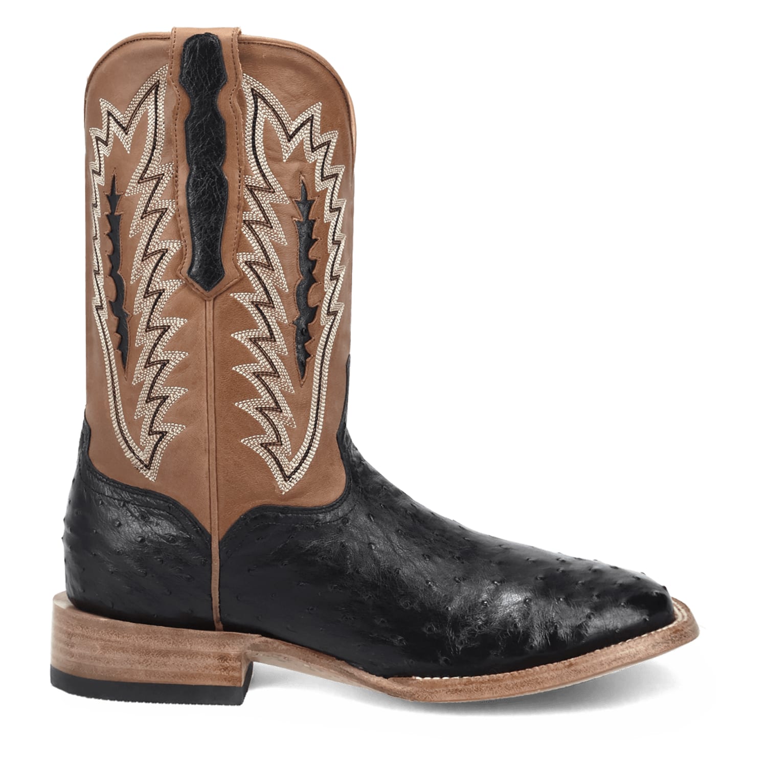 BRANNAN FULL QUILL OSTRICH BOOT - 8