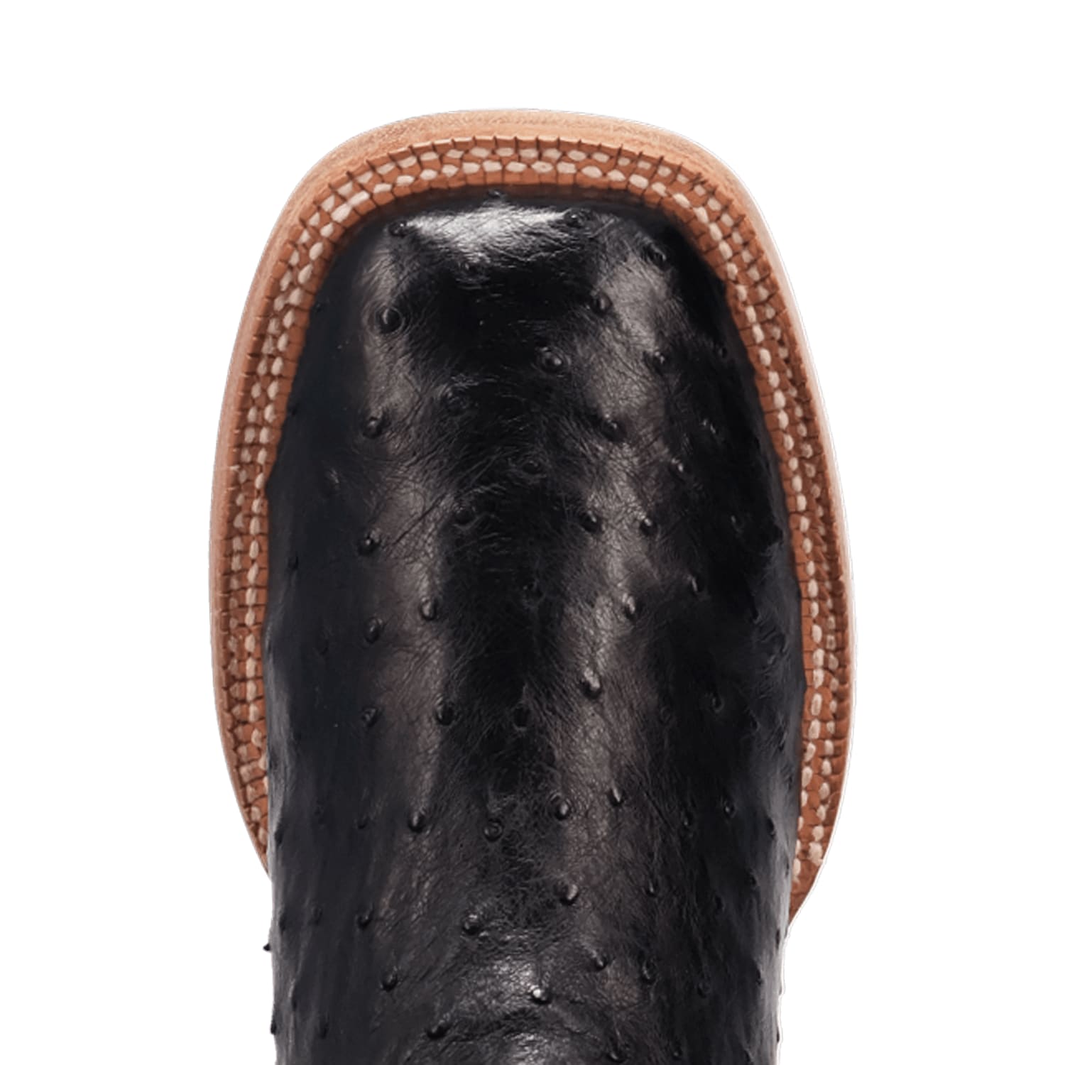 BRANNAN FULL QUILL OSTRICH BOOT - 8