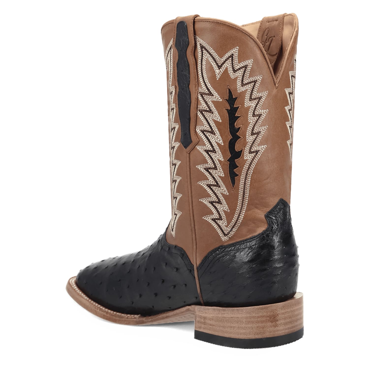 BRANNAN FULL QUILL OSTRICH BOOT - 8