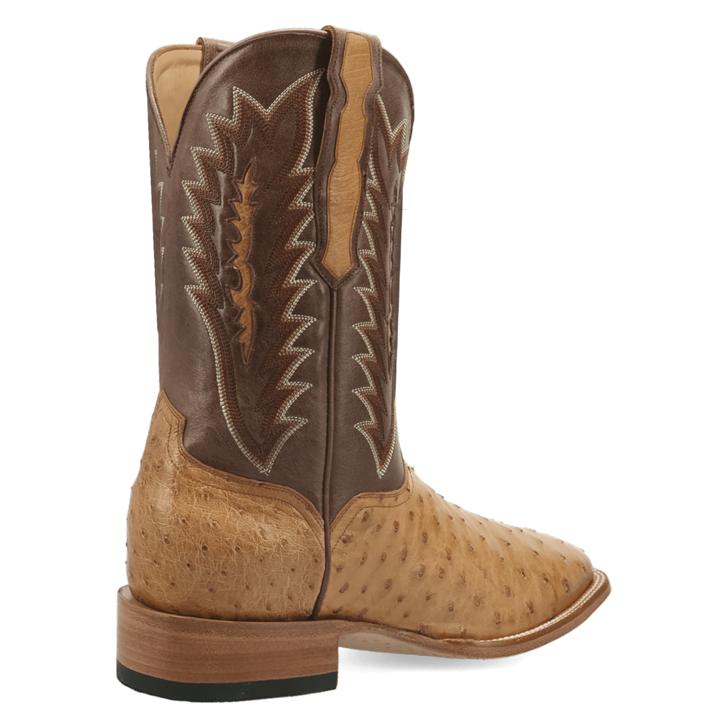 BRANNAN FULL QUILL OSTRICH BOOT - 8
