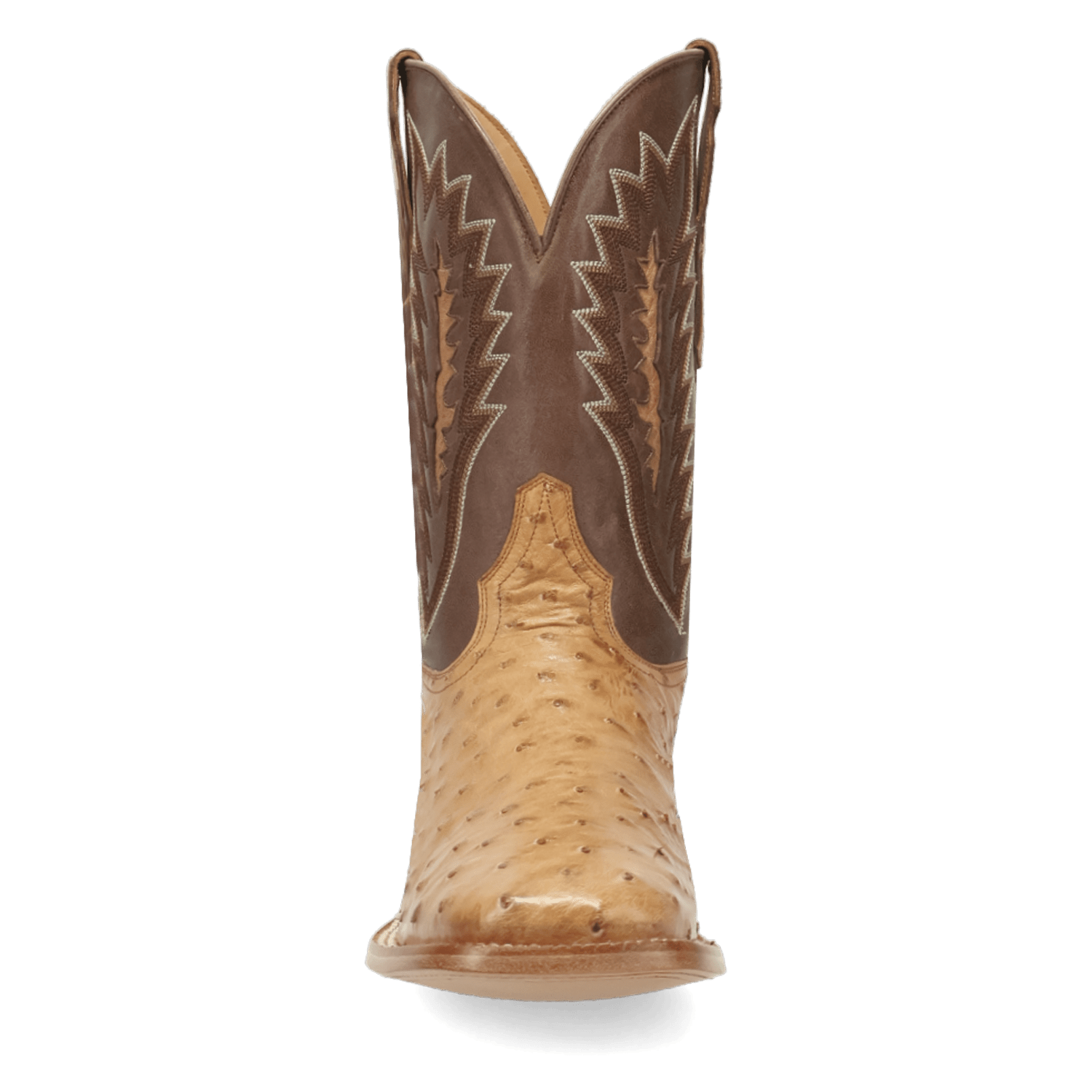 BRANNAN FULL QUILL OSTRICH BOOT - 8