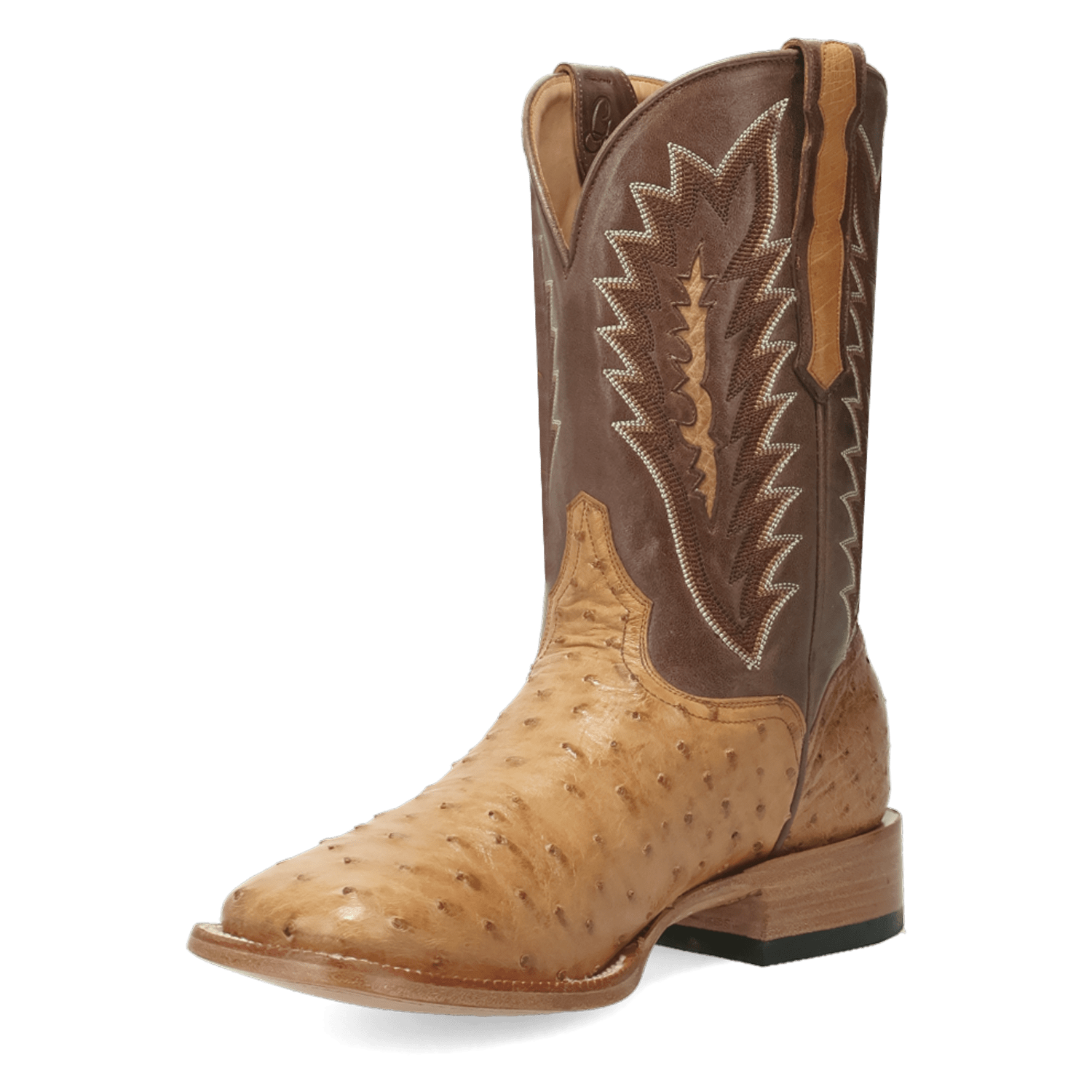BRANNAN FULL QUILL OSTRICH BOOT - 8