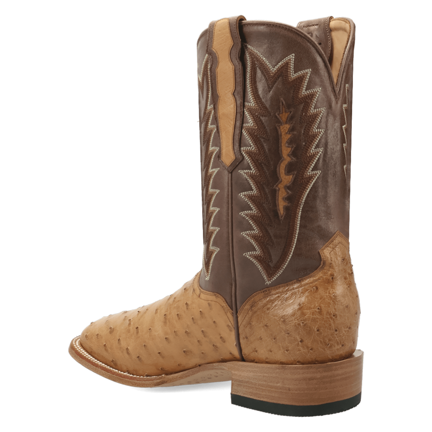 BRANNAN FULL QUILL OSTRICH BOOT - 8