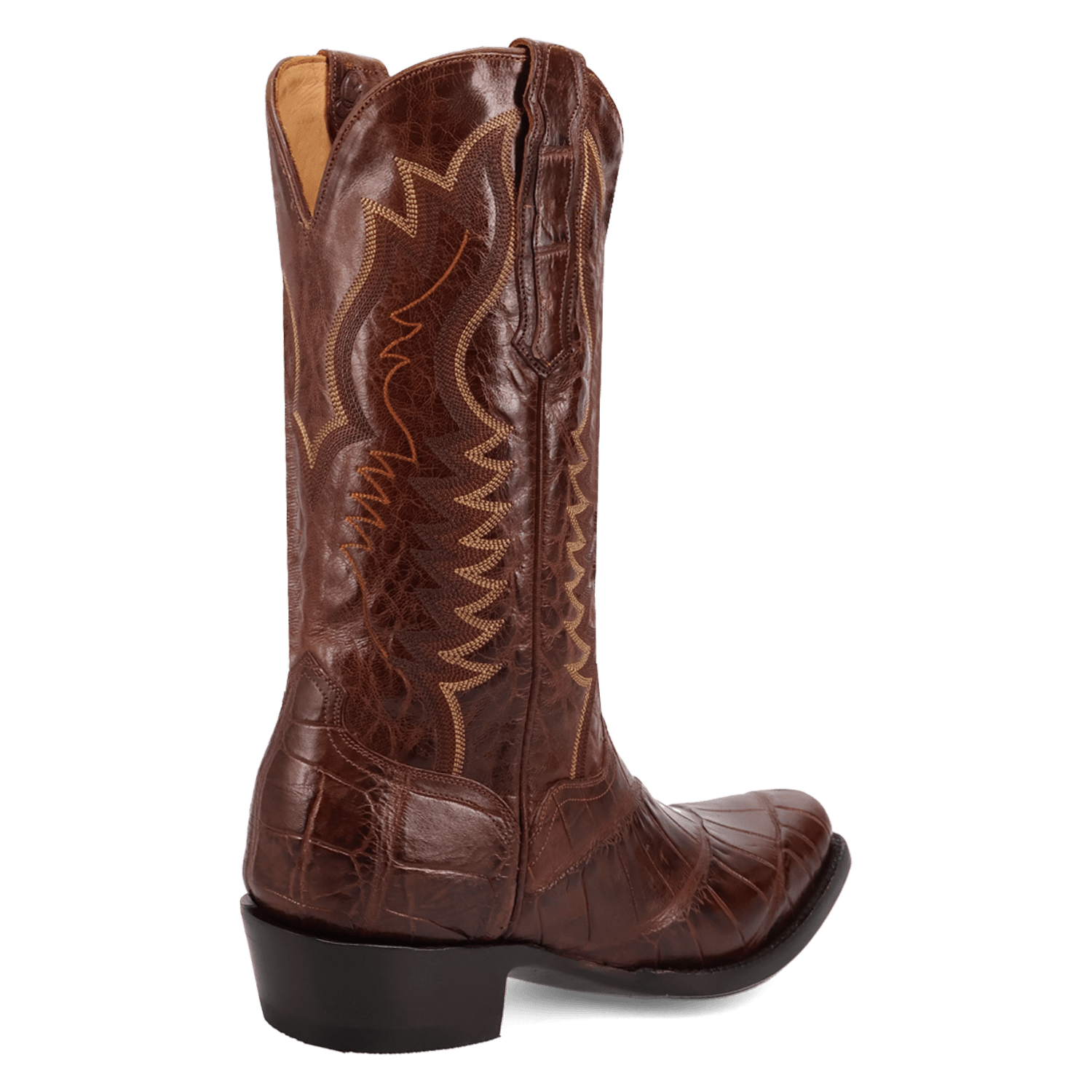 DELANO AMERICAN ALLIGATOR BOOT - 8