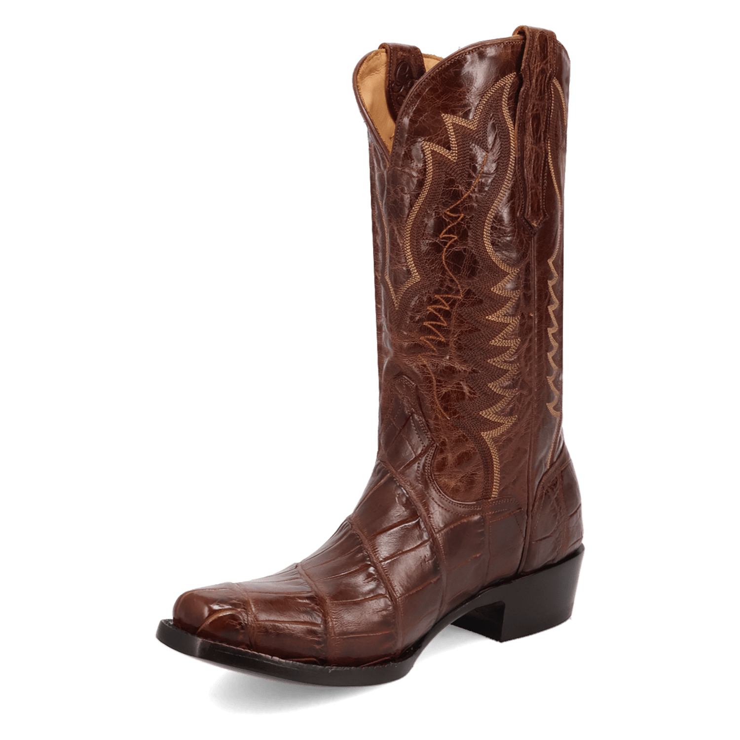 DELANO AMERICAN ALLIGATOR BOOT - 8