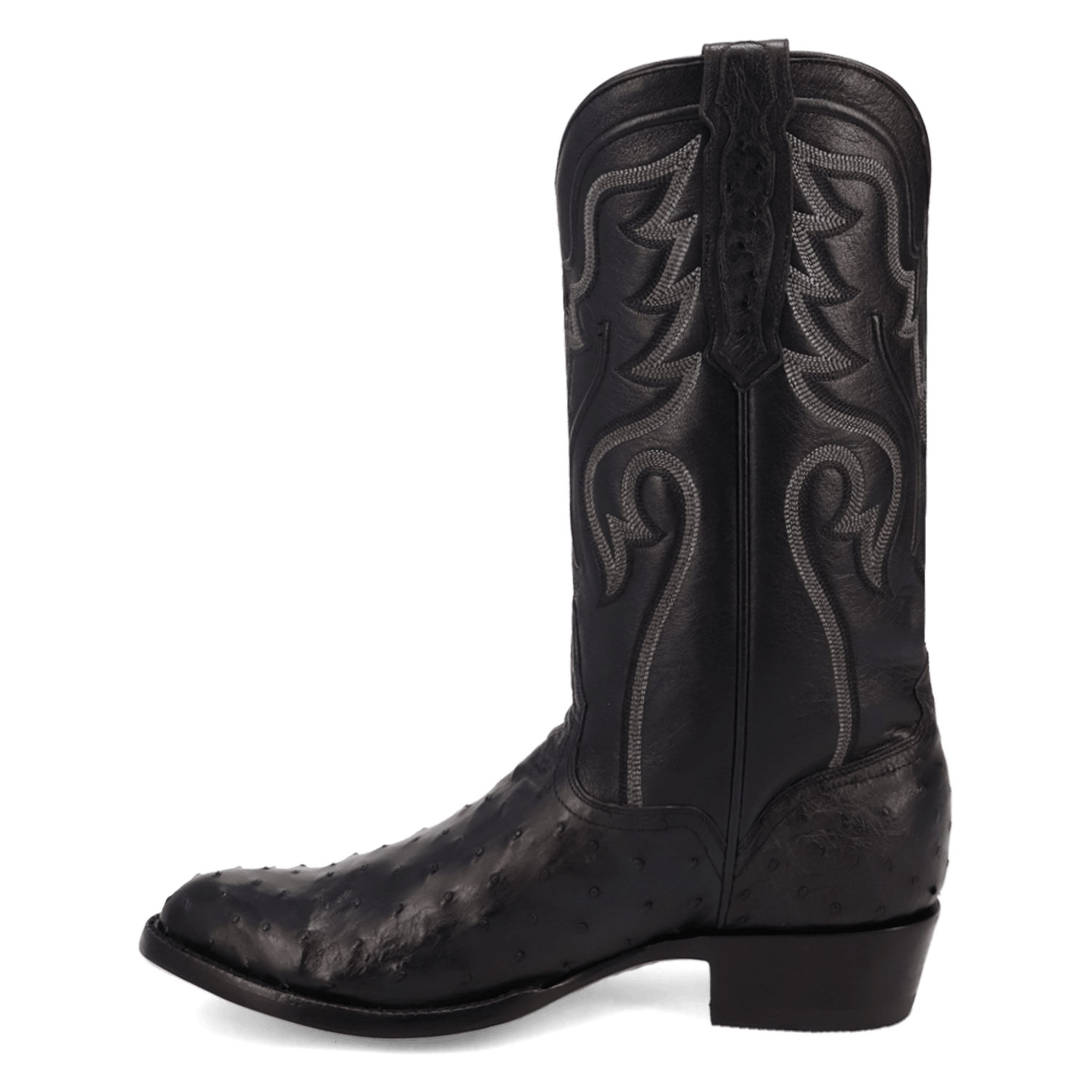 STANFORD FULL QUILL OSTRICH BOOT - 8