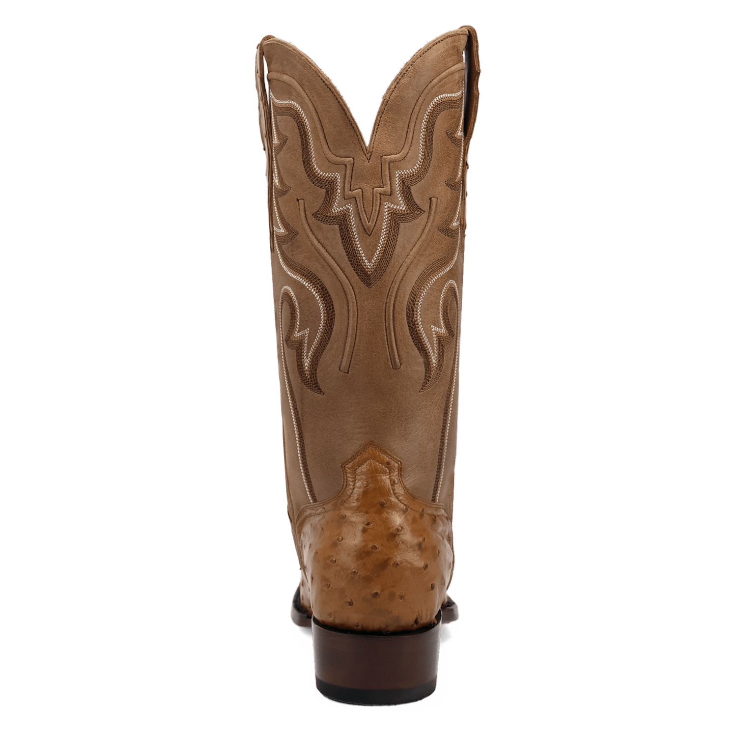 STANFORD FULL QUILL OSTRICH BOOT - 8