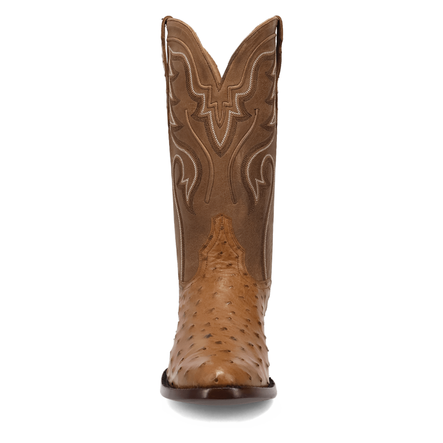 STANFORD FULL QUILL OSTRICH BOOT - 8