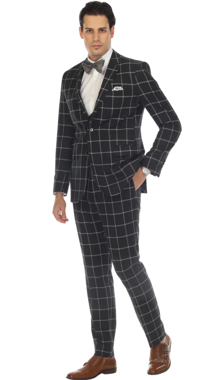 Copper Athletic Cut Classic Suits for Men