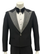 Mens 1920s Style Black and Silver Tail Tuxedo – Classic Aristocratic Look