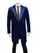 Mens Navy Velvet Victorian Tailcoat Tuxedo – Three Quarter Length Cutaway Stage And Wedding Jacket