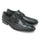 Los Altos Bicycle Toe LaceUp Genuine Black Lizard Shoes