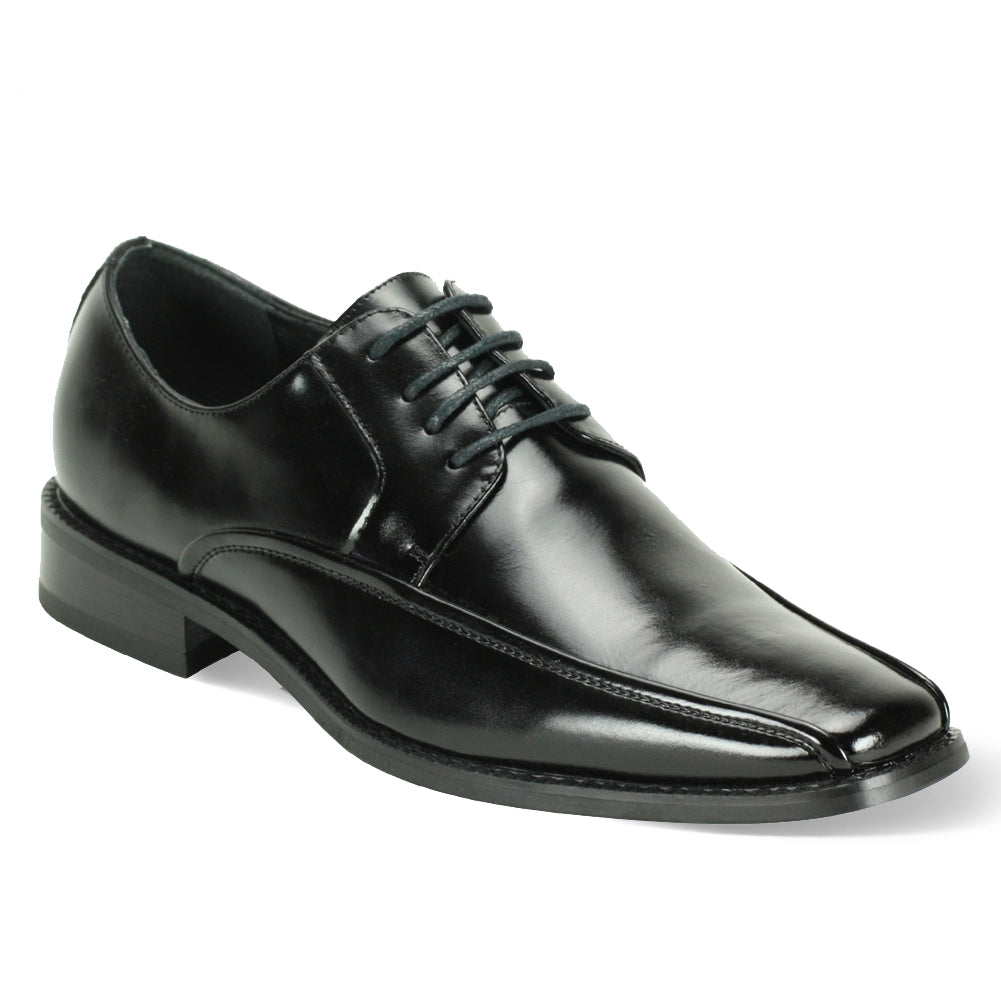 Giorgio Venturi Leather Oxford Dress Shoes - 6 Standard / D / Medium