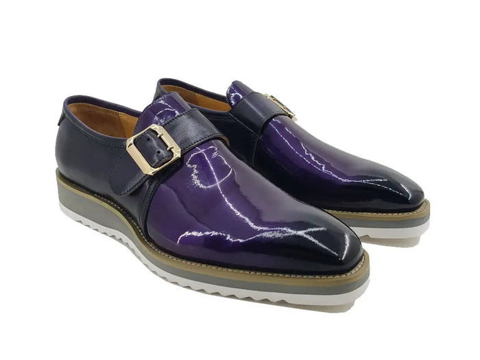 Carrucci Gorgeous Patent Leather Monkstrap Slip on