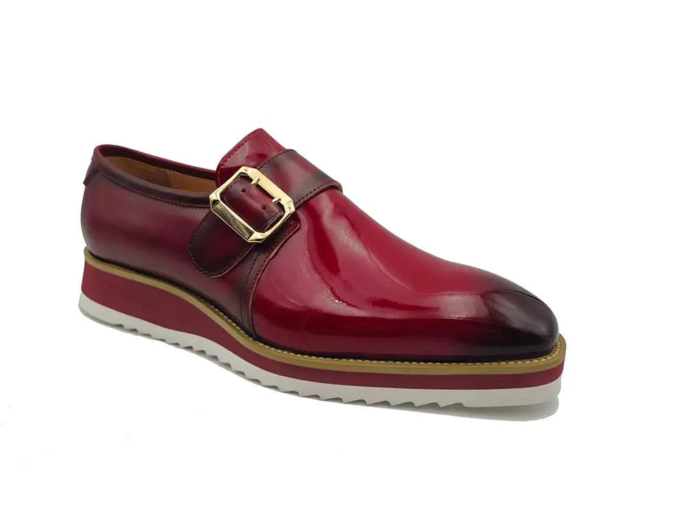 Carrucci Gorgeous Patent Leather Monkstrap Slip on - 7.5