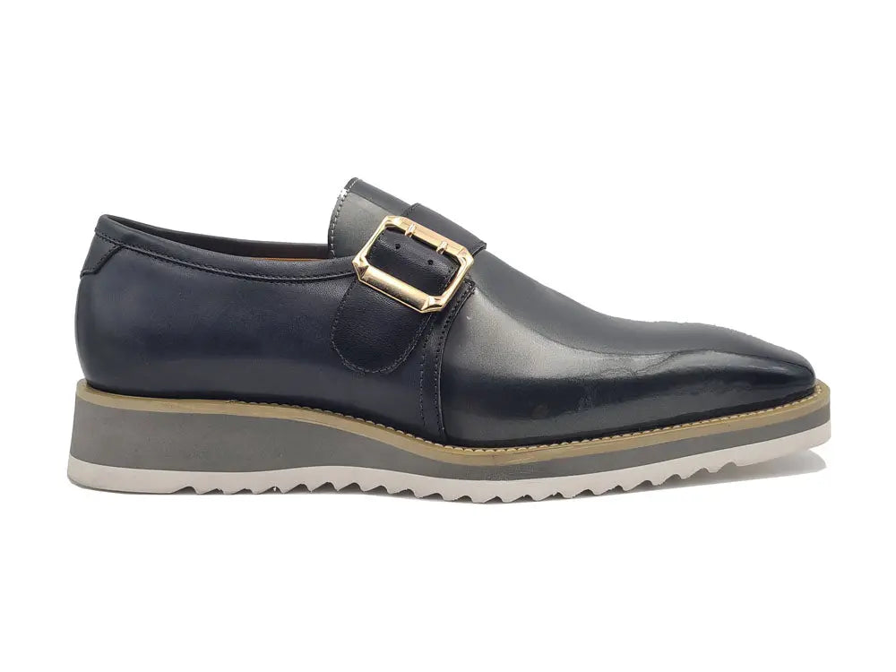 Carrucci Gorgeous Patent Leather Monkstrap Slip on - 7.5