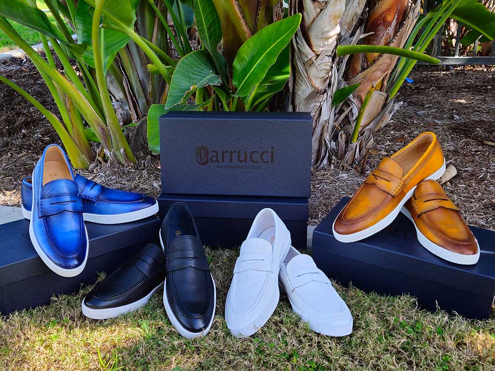 Carrucci Burnished Leather Sneaker - 10