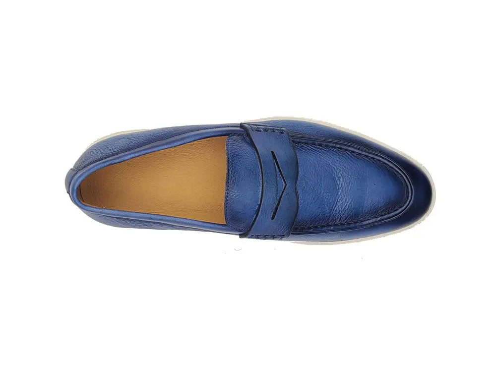 Carrucci Burnished Leather Sneaker - 10