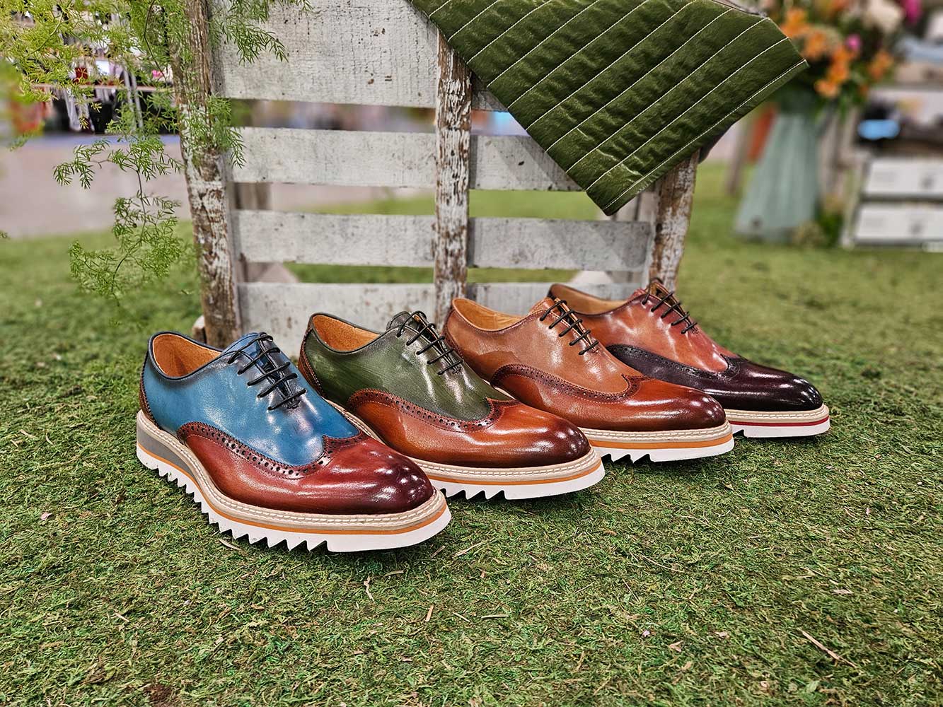 Gorgeous Two Tone Oxford Wingtip - 8