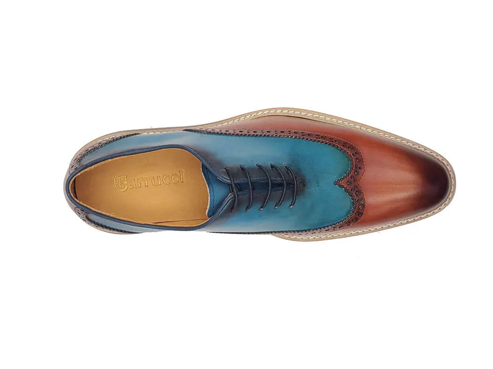 Gorgeous Two Tone Oxford Wingtip - 8