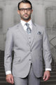 Big and Tall Suit - Gray Big and Tall Regular Fit 3 PC Suit