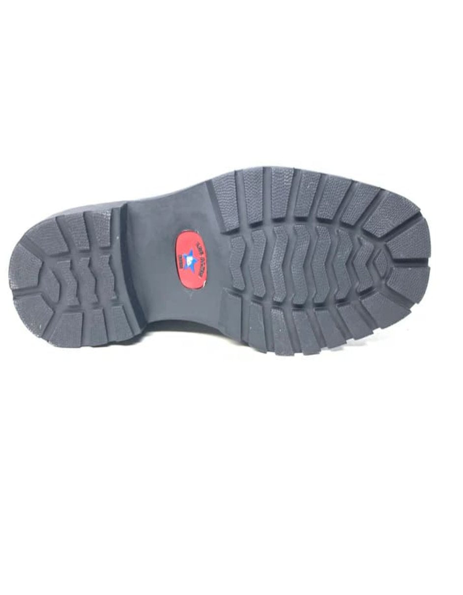 Los Altos Gray Horn-back Crocodile Ankle Boots - 8