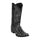 Los Altos Pirarucu Gray & Black European Square Toe Menâ€™s Boot