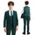 Exclusive Stacy Adams 5pc Boys Suit Slim-Fit, Green