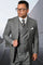 Big and Tall Suit - Grey Big and Tall Regular Fit 3 PC Suit