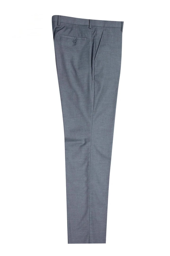 Cheap Priced Suit - Men's Two Button Vested Stacy Adams Basic Grey  2 button Suit Grey Prom 2026 Suits