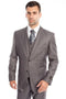 Cheap priced Suit - Men's Vested Two Button Solid Color Wedding & Business Grey Suit