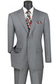 Cheap Priced Suit - Mens Modern Fit 2 Button Grey Suit