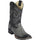 Los Altos Boots - Mens Dress Cowboy Boot - Low Priced Grey Caiman Boots- in Grey