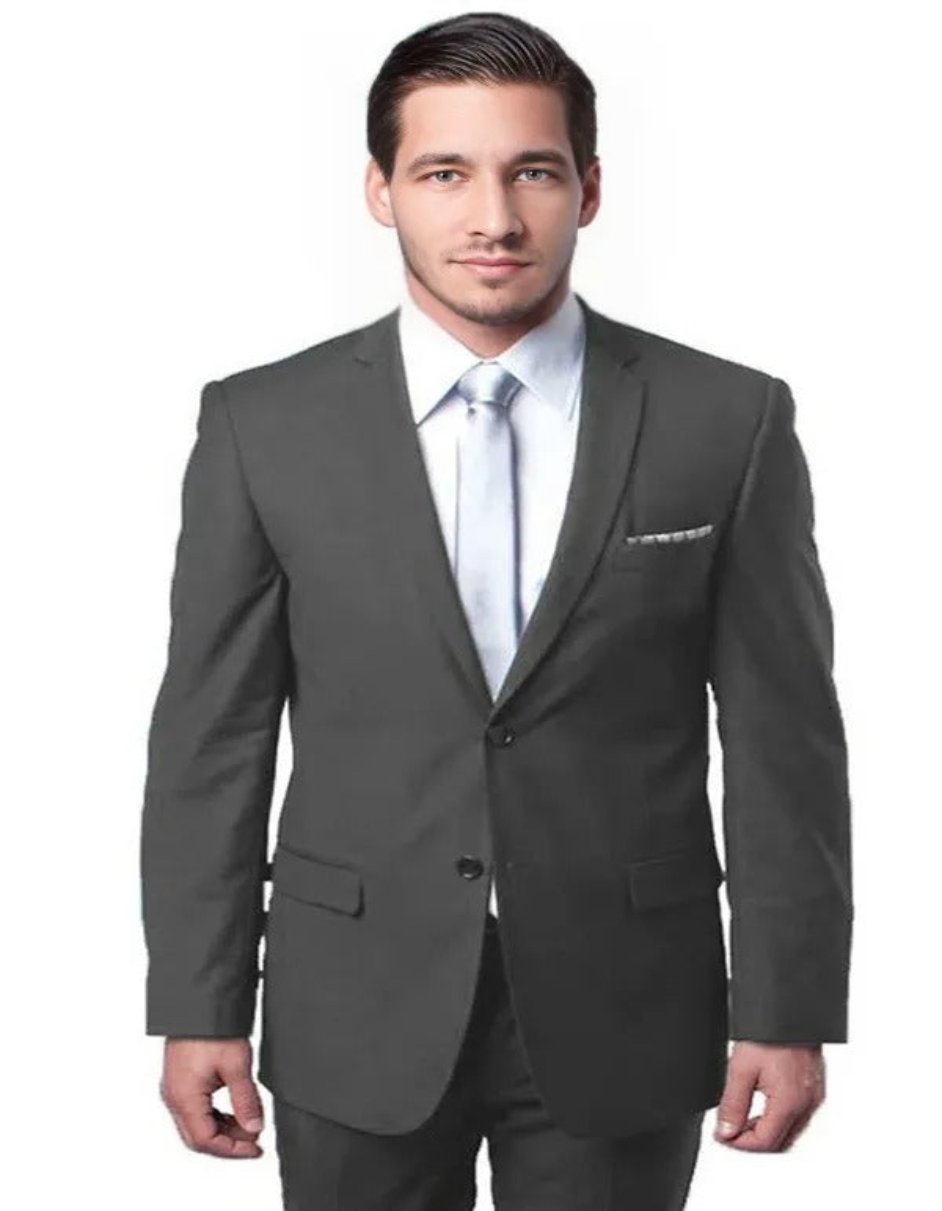 Missionary Mormon Quality Suit - -  Business Style in Color Grey