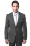Cheap Priced Suit - Men's Basic 2 Button Slim Fit Wedding  Grey Suit