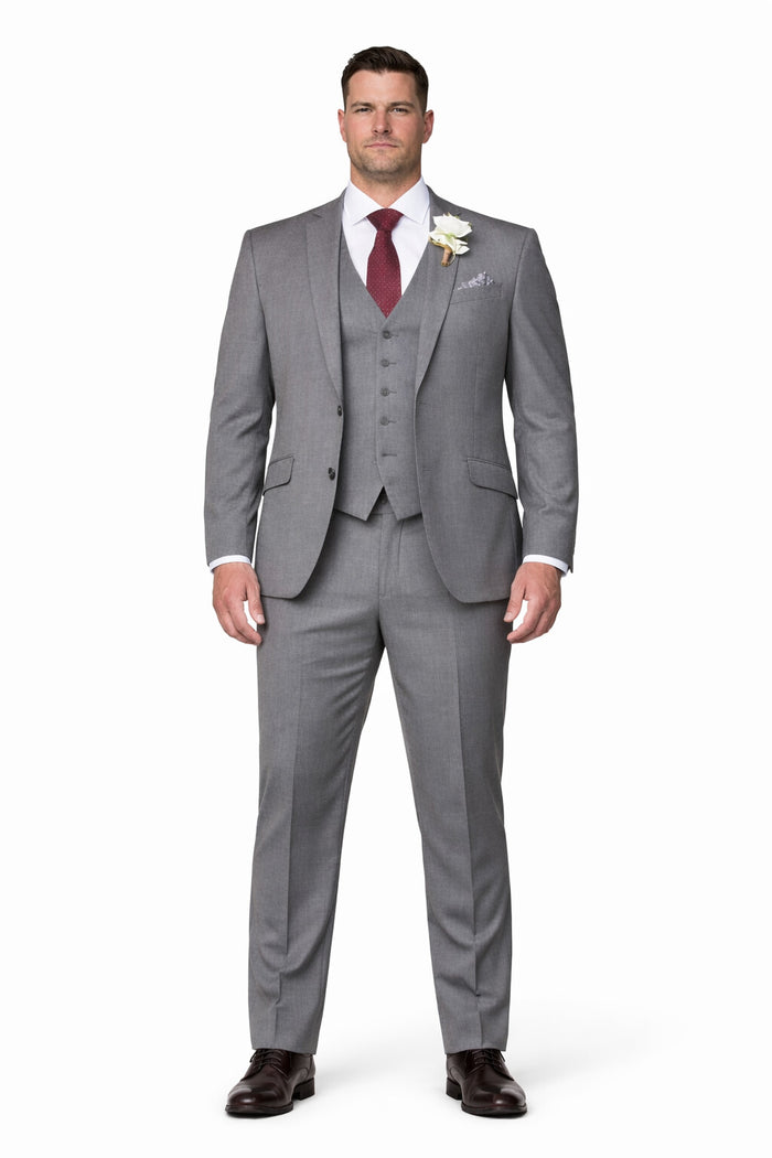 Mens Grey Groom Suit - Grey Groomsmen Suits