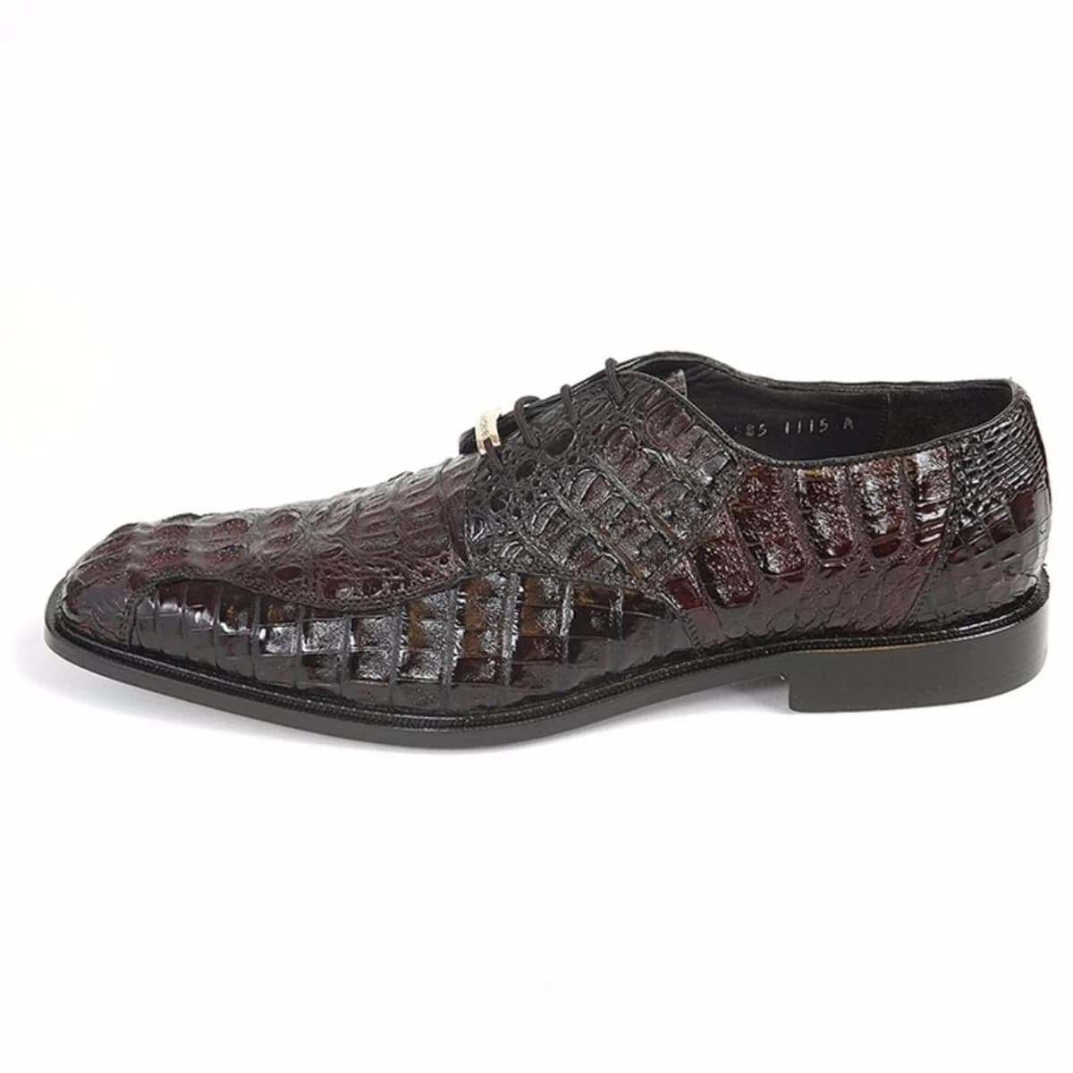 Belvedere Chapo Exotic Crocodile Hornback Oxfords - 9
