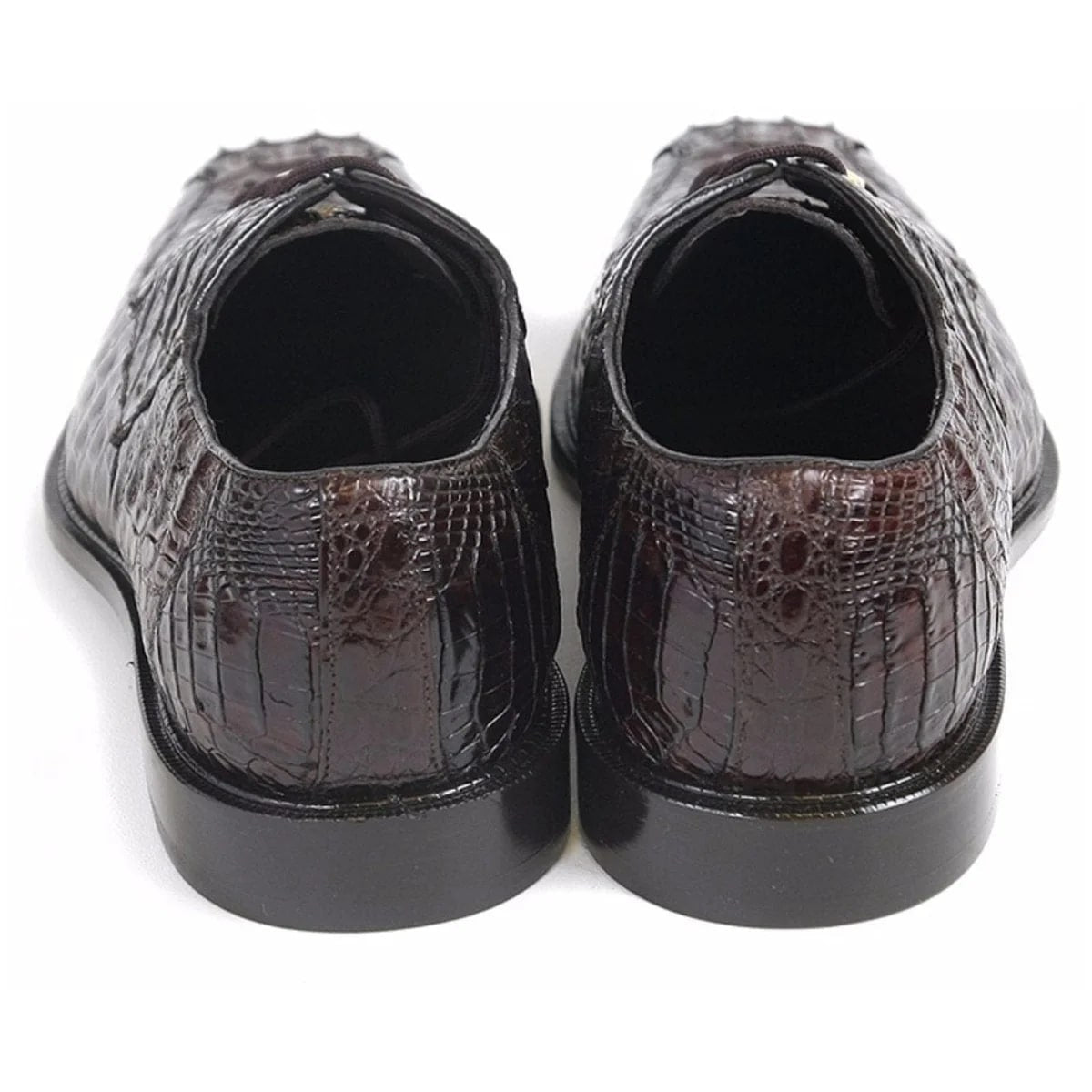 Belvedere Chapo Exotic Crocodile Hornback Oxfords - 9