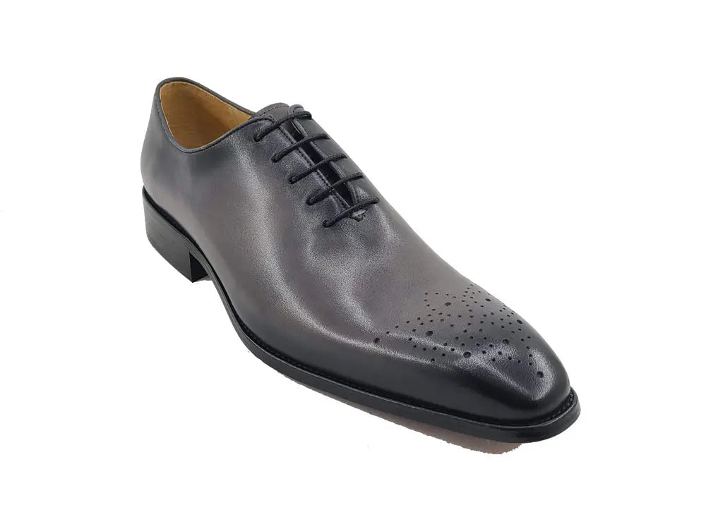 Hand Burnished Wholecut Calf Oxford - 8