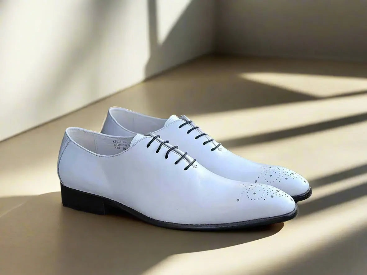 Hand Burnished Wholecut Calf Oxford - 8