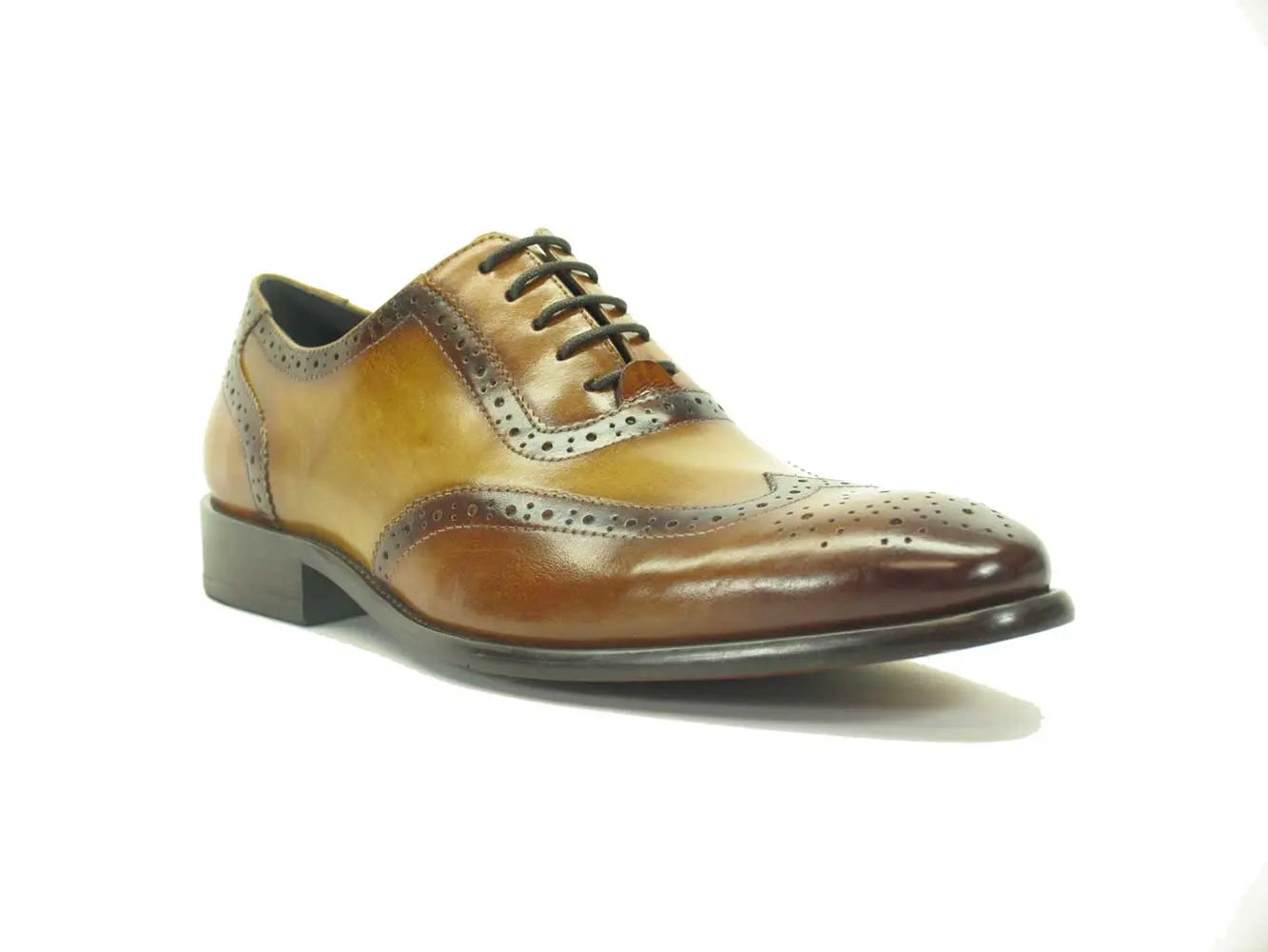 Hand Finished Wingtip Medallion Oxford - 8.5