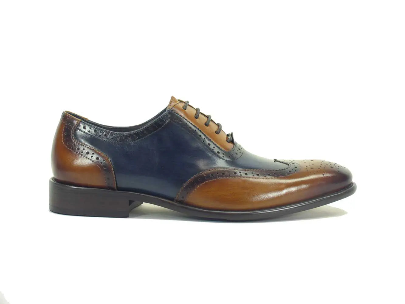 Hand Finished Wingtip Medallion Oxford - 8.5