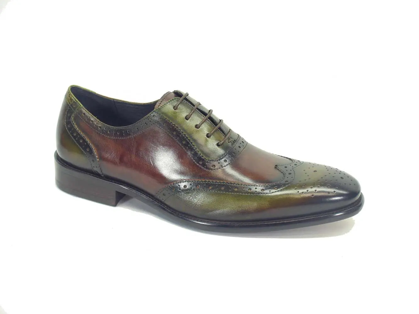 Hand Finished Wingtip Medallion Oxford - 8.5